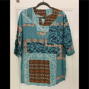 Thai Style Half Sleeve Tunic